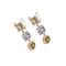 Magical Butterfly CZ Diamond Earrings