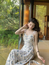 Romantic Butterfly Lace Up Dress
