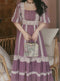 Vintage Pinkish Purple Dress