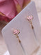 Vintage Fairy Rose Drop Earrings