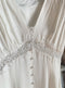 Romantic Lace Trim Dress