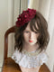 Vintage Wine Red Lolita Hat