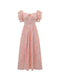 Sweet Pinkish Slim Dress