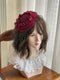 Vintage Wine Red Lolita Hat