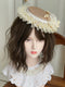 Vintage Beige Lace Lolita Hat