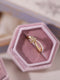 Sparkling CZ Diamond 2pcs Ring