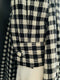 Customized Vintage Plaid Round Neck Dress