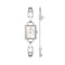 Square Quarz Bracelet Watch 2pcs