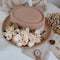Vintage Wool Felt Flower Decorated Hat