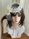 Vintage Mesh Wedding Hat