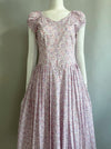 Vintage Floral Cotton Dress