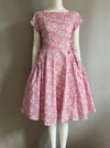 Vintage Floral Slim Waist Dress