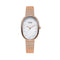 Oval Dial Mesh Bracelet Watch