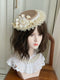 Vintage Beige Lace Lolita Hat