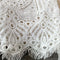 Square Neck Puff Sleeve High Waist Lace Dress