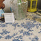 Blue Floral Tablecloth