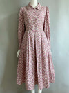 Vintage Floral Long Sleeve Dress