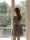 French Plaid Dress