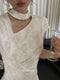 Elegant Jacquard Top