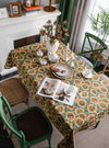 Artistic Sunflower Tablecloth