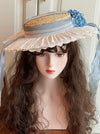 Mori Flower Lace Bow Hat