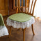 French Velvet Lace Trim Tablecloth