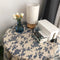 Blue Floral Tablecloth