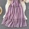 Strapless Chiffon Dress