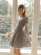 French Plaid Dress