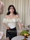 Fairy Ruffled Off Shoulder Top