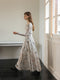 Romantic Butterfly Print Dress
