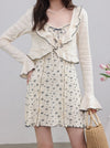 Lace Up Slip Mini Dress