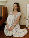 French Butterfly Cotton Dress