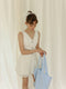 Elegant Lace Trim 2pcs Set