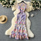 Floral Embroidery Fishtail Dress