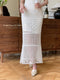 Elegant Hollowed 2pcs Dress