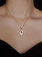 Elegant CZ Diamond Pendant Necklace