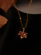 Maple CZ Diamond Necklace