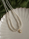 Princess 2 Strands Pearl Necklace