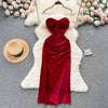 Elegant Strapless Slim Fit Dress