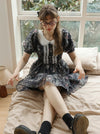 Vintage Doll Collar Puffy Dress