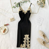 Lace Knitted Slip Dress