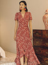 Holiday V-neck Dress