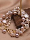 Baroque 4 Strand Pearl Bracelet