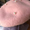 Pearl Wool Blended Beret Hat