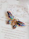 Medieval Enamel Butterfly Brooch