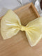 Fairy Yellow Hair Bow