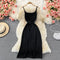 Stretch Knitted Halter Dress