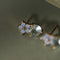 Cute Opal Flower Earrings