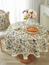 Pasture Floral Tassel Round Tablecloth